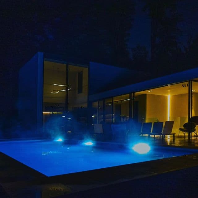 Wellness ruimte interieur